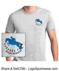 Gildan Ultra Cotton Adult Unisex Short Sleeve - Ash Design Zoom